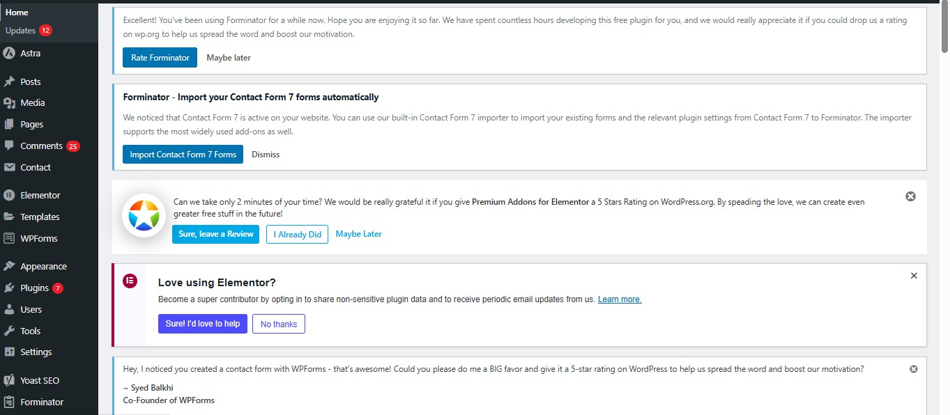 WordPress-Website